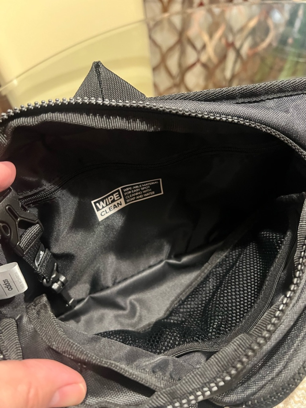 adidas Black Tactical Sling Belt Bag - Picture 6 of 6